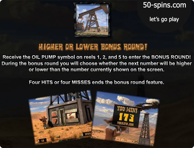 Black Gold Slots bonus round.