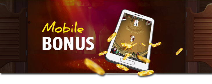 RedStag casino mobile bonus.