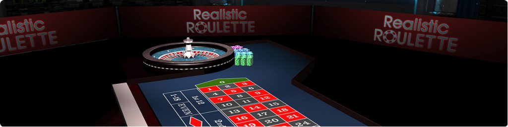 Realistic Roulette game online.