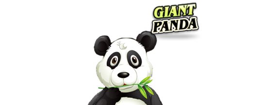 Logo untamed giant panda slot.
