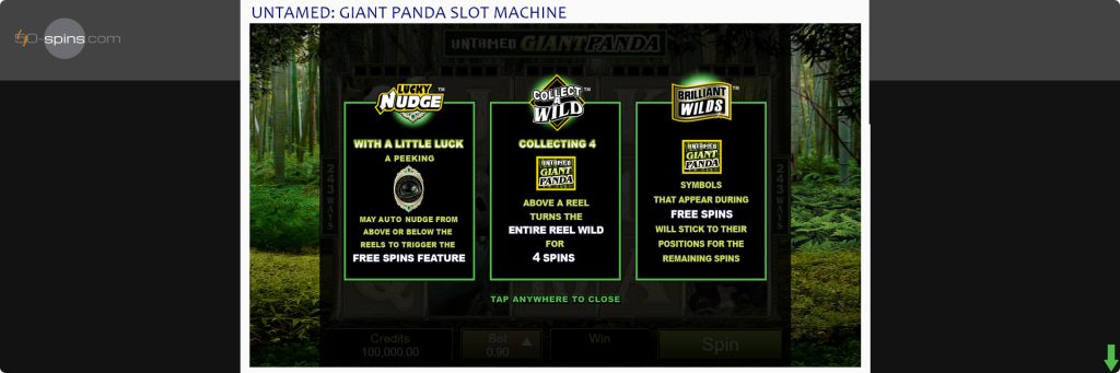 Panda slot machines bonus games.