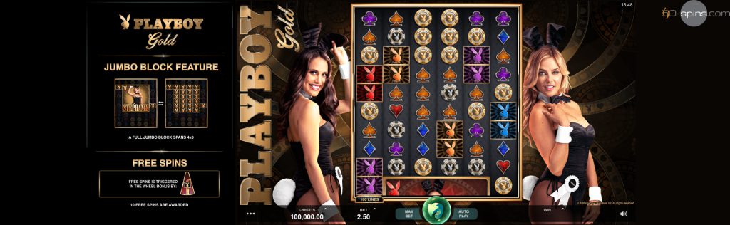 Playboy Gold Slot Free Spins.