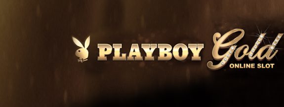 Logo Playboy Gold slot machine.