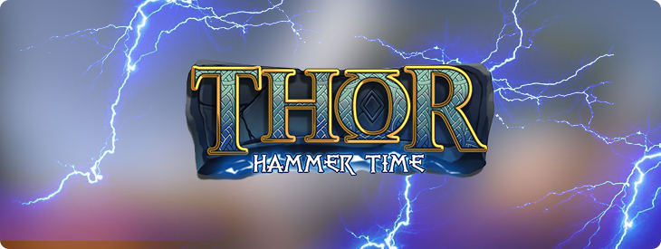 Thor Hammer Time Slot logo.