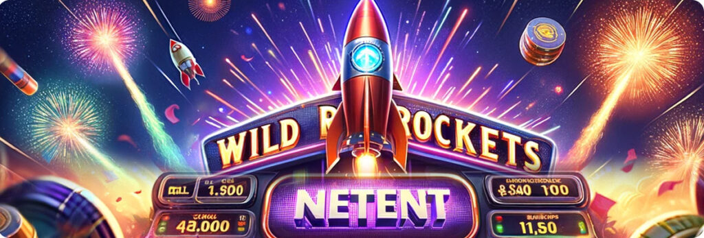 Wild Rocket casino game. 