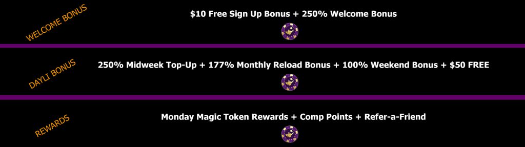 Desert nights casino bonuses.