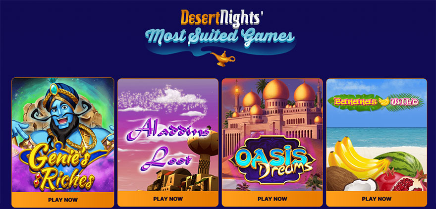 Desert Nights casino slots.