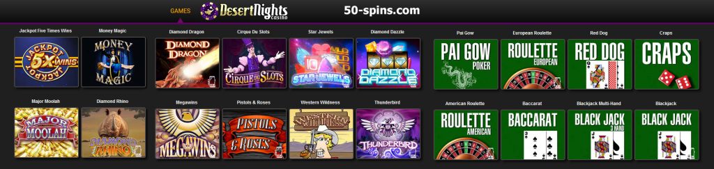 Desert Nights Casino Slots.