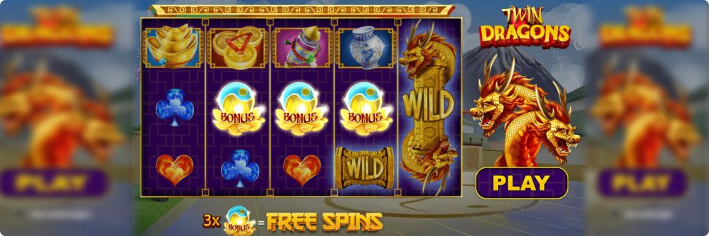 Twin Dragon asian slot.