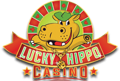 Lucky Hippo casino logo.