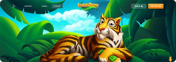 Lucky Tiger casino review.