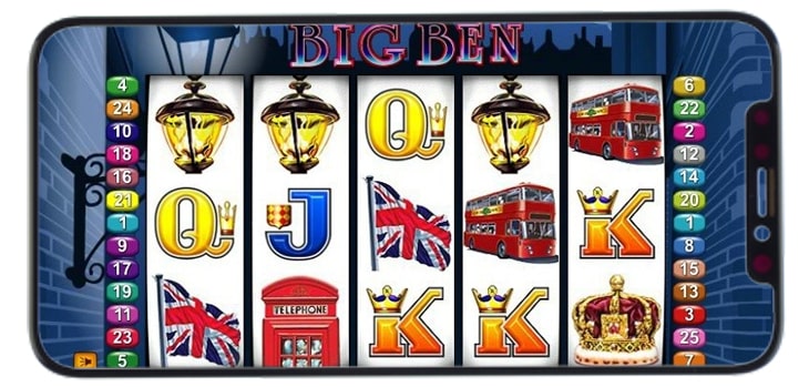 Big Ben pokie machine.