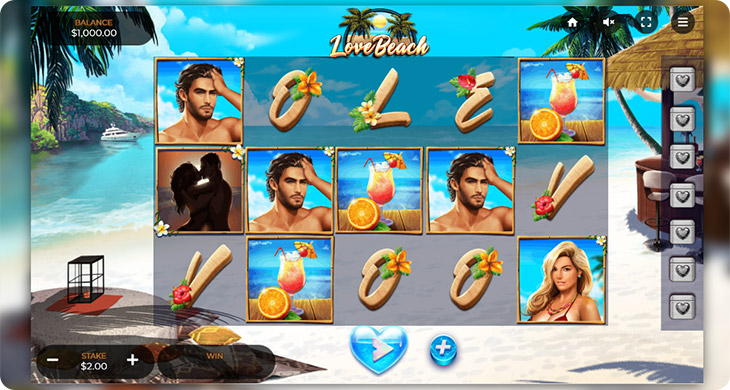 Love beach slot machines.