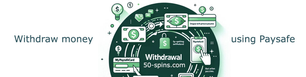 Withdraw money by paysafecard.