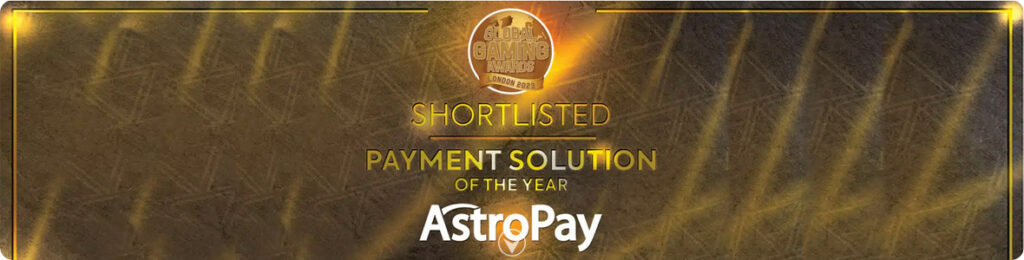 Astropay payment of the year.
