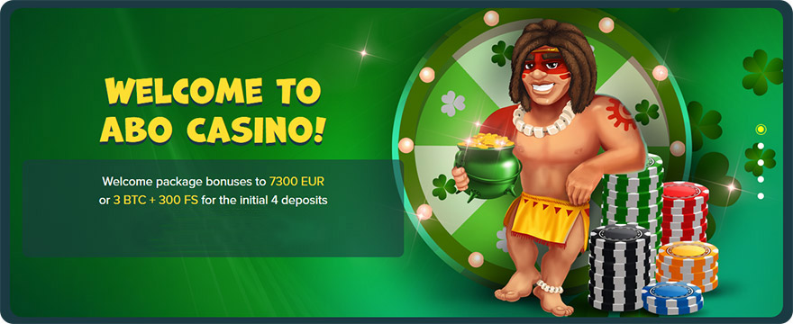 Abo casino welcome bonus.