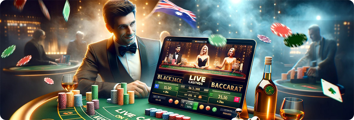 Live casinos online Australia.