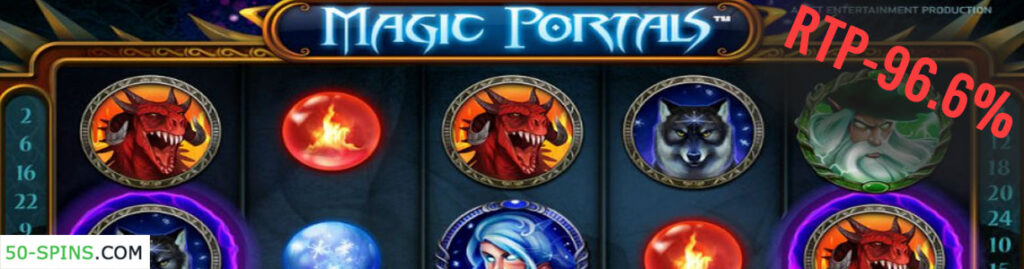 Magic Portals slot rtp.